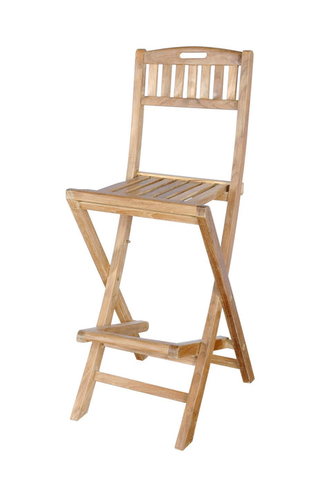 Anderson Teak Altavista Folding Bar Chair : CHB-010