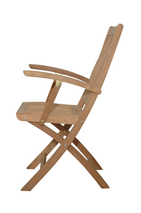 Anderson Teak Tropico Folding Armchair (sell & price per 2 chairs only) : CHF-105