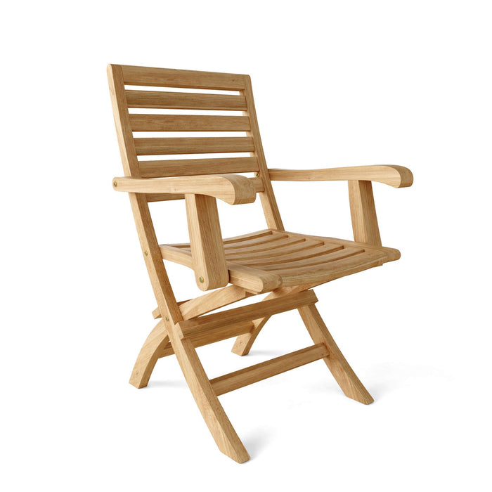 Anderson Teak Andrew Folding Armchair - 2 Chair Set : CHF-109