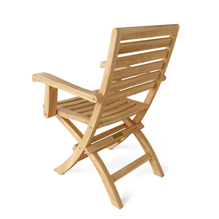 Anderson Teak Andrew Folding Armchair - 2 Chair Set : CHF-109