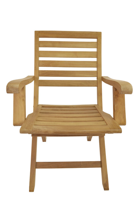 Anderson Teak Andrew Folding Armchair - 2 Chair Set : CHF-109
