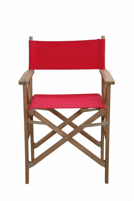 Anderson Teak Director Folding Armchair w/ Canvas (sold as a pair) : CHF-2088