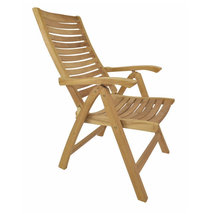 Anderson Teak Carina 5-Position Highback Recliner : CHR-118