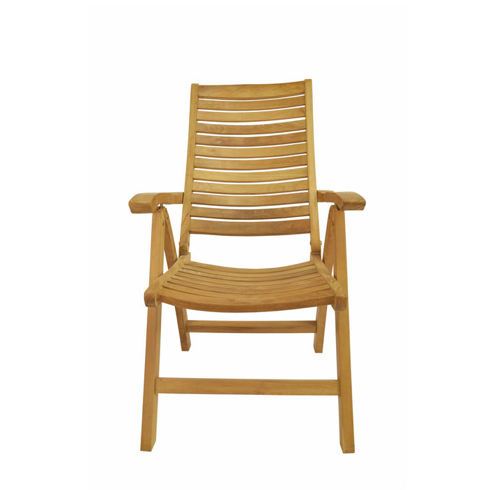 Anderson Teak Carina 5-Position Highback Recliner : CHR-118