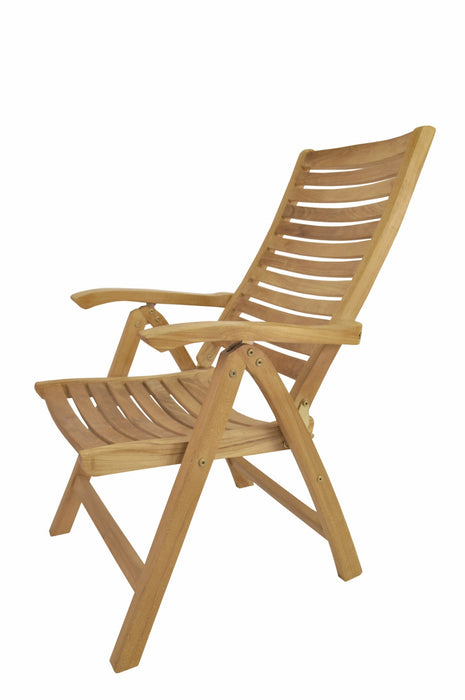Anderson Teak Carina 5-Position Highback Recliner : CHR-118