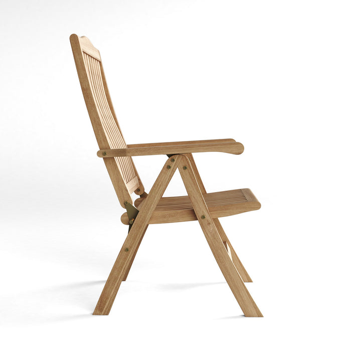 Anderson Teak Katana 5-Position Recliner Armchair : CHR-120