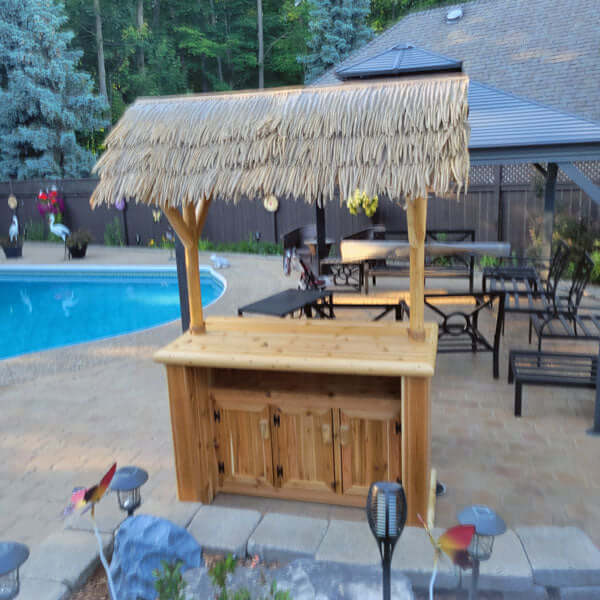 LeisureCraft Southern Fantasy Tiki Bar - CT3672