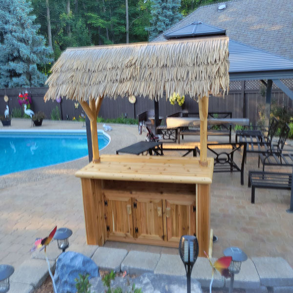 LeisureCraft Southern Fantasy Tiki Bar - CT3672