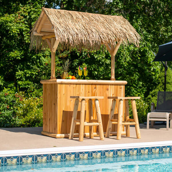 LeisureCraft Southern Fantasy Tiki Bar - CT3672