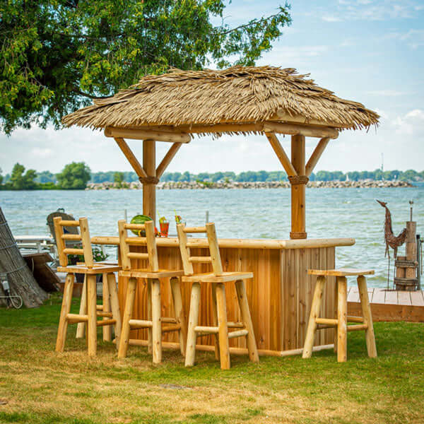 LeisureCraft Tropical Paradise Tiki Bar - CT4896