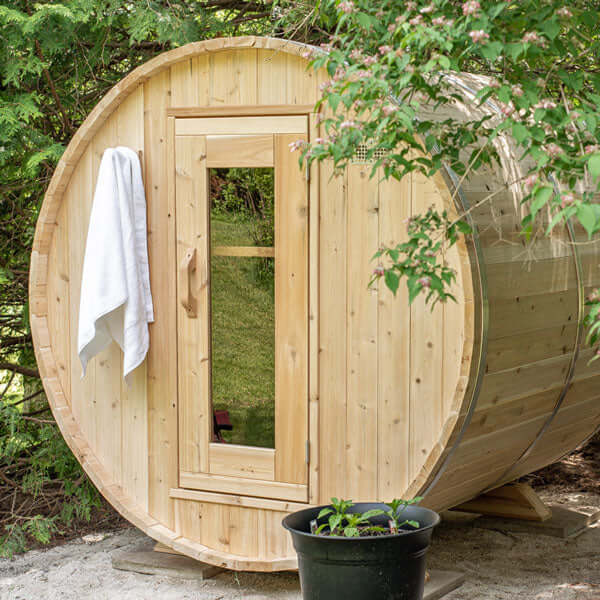 LeisureCraft CT Harmony Barrel Sauna - CTC22W
