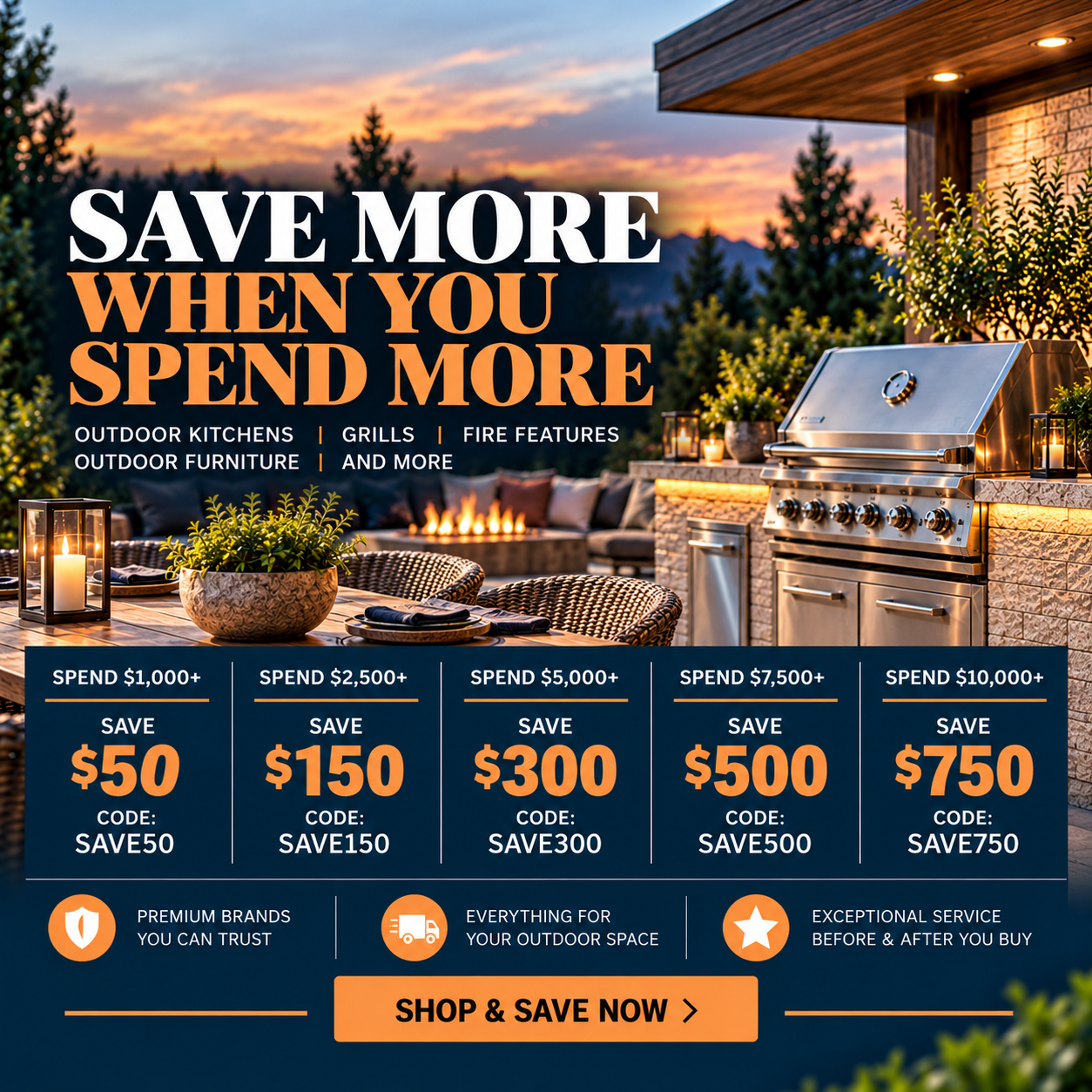 Save More When You Spend More