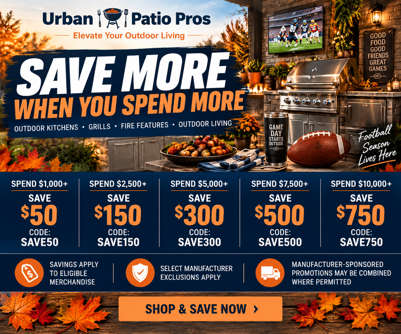 Save More When You Spend More