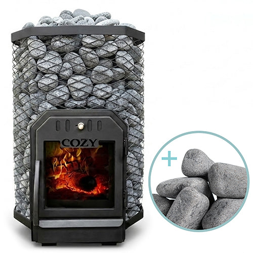 Cozy Heat Wood-Burning Sauna Stove Package