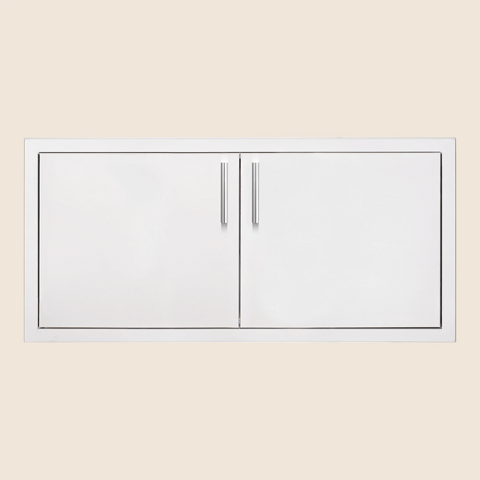 Summerset DP-36AC 36-inch dry storage pantry and access door combo front view