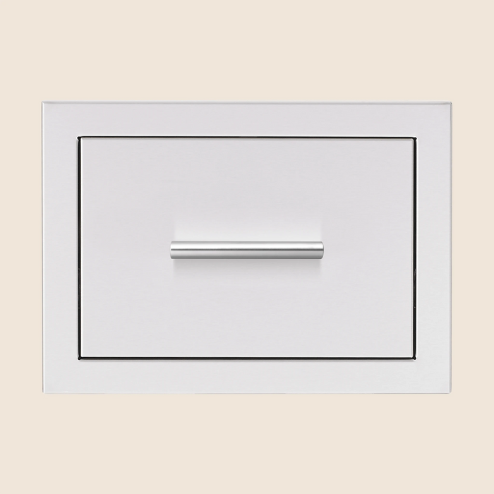 Summerset 17-inch single storage drawer closed