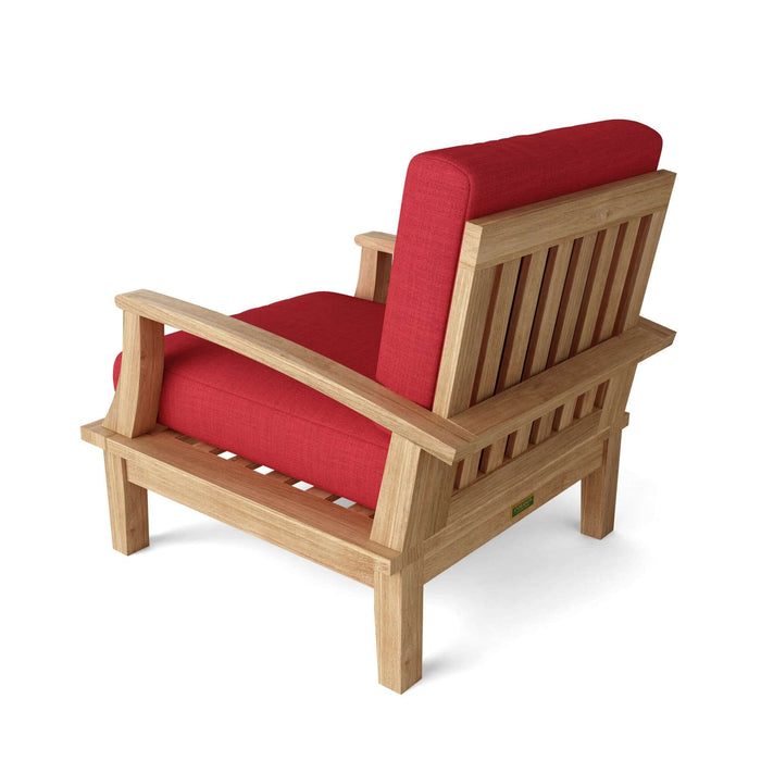 Anderson Teak Brianna Deep Seating Armchair + Cushion : DS-101