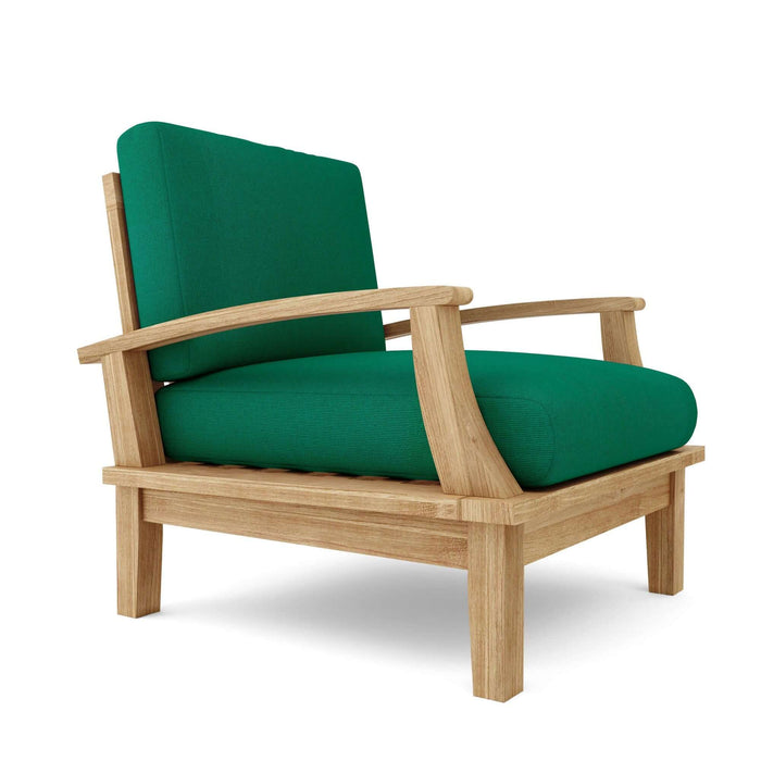 Anderson Teak Brianna Deep Seating Armchair + Cushion : DS-101