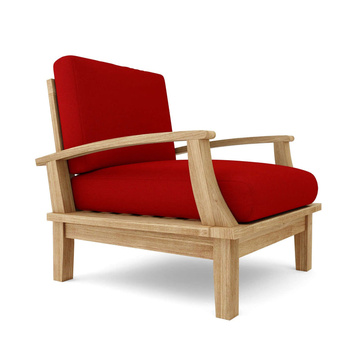 Anderson Teak Brianna Deep Seating Armchair + Cushion : DS-101