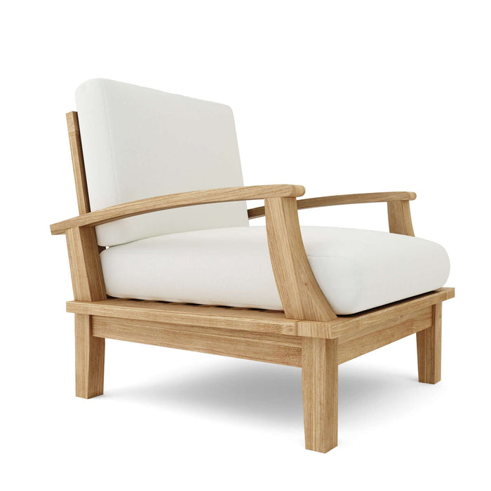 Anderson Teak Brianna Deep Seating Armchair + Cushion : DS-101