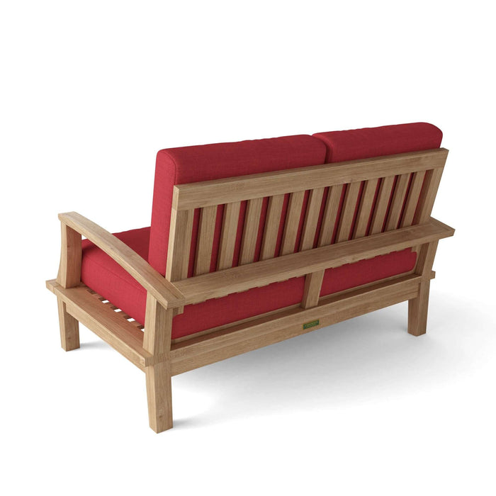 Anderson Teak Brianna Deep Seating Loveseat + Cushion : DS-102