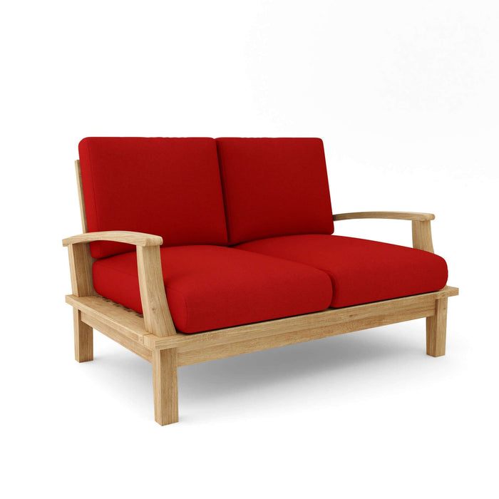 Anderson Teak Brianna Deep Seating Loveseat + Cushion : DS-102