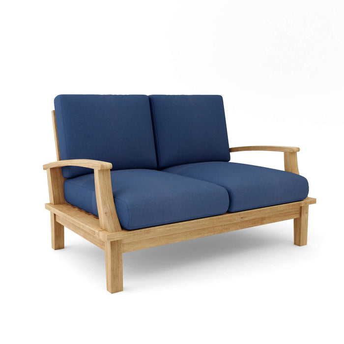 Anderson Teak Brianna Deep Seating Loveseat + Cushion : DS-102