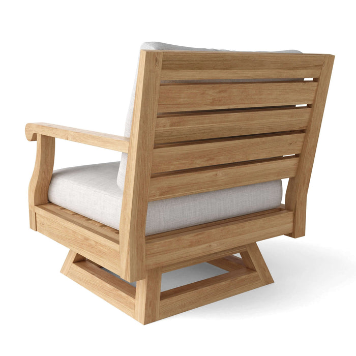 Anderson Teak Riviera Swivel Armchair + Cushion : DS-608