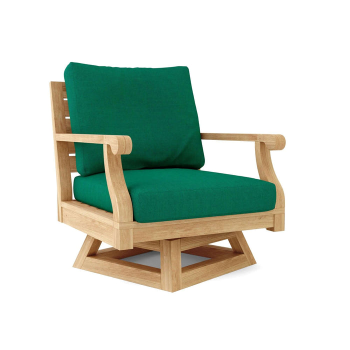 Anderson Teak Riviera Swivel Armchair + Cushion : DS-608