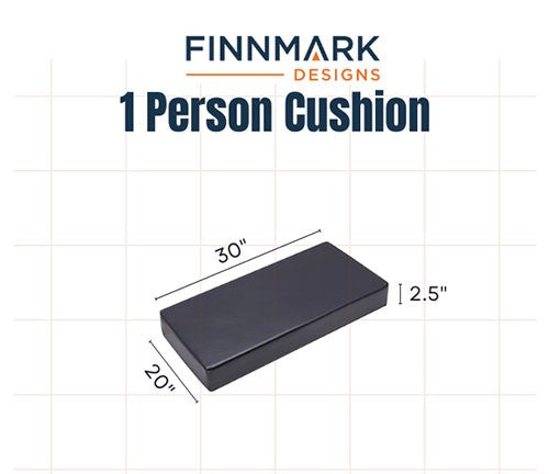 Finnmark 1-Person Sauna Cushion - FM-REC-SEAT-1