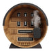 Finnmark FD-6 barrel sauna traditional heater view