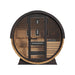Finnmark FD-6 combination outdoor barrel sauna front view