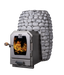 HUUM HIVE Wood Sauna Stove Package with Stones - 537-BDL-HIVEW13ST - HIVE Wood LS 1