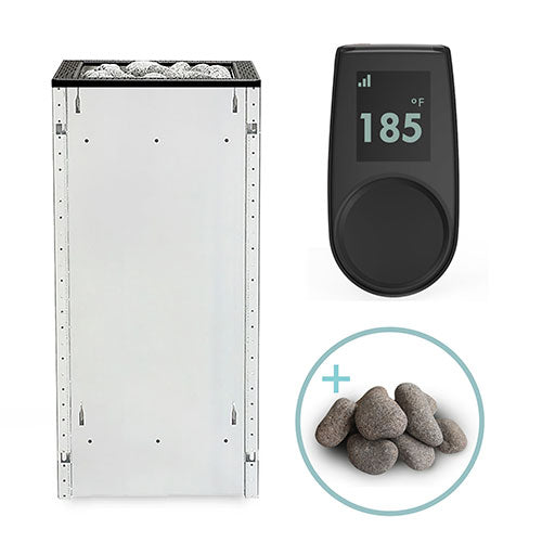 HUUM CORE Customizable Sauna Heater Package with UKU Local Control & Stones
