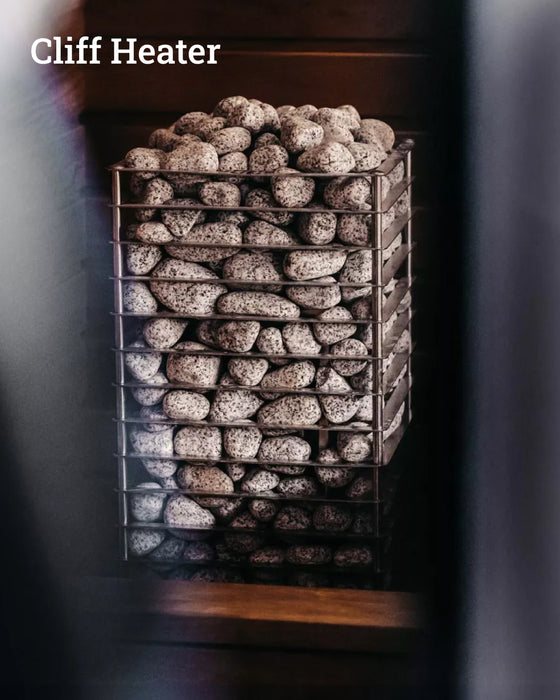 HUUM CLIFF Sauna Heater Package with UKU Local Control & Stones - 534-BDL-CLIFFM35STULB - HUUM Cliff Heater Hero