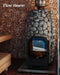 HUUM HIVE Flow Sauna Stove Package with Stones - 128269 - HUUM Flow Heater Main