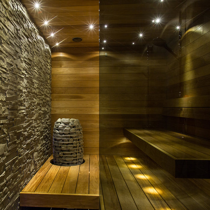 HUUM HIVE Mini Sauna Heater Package with UKU Local Control & Stones - 534-BDL-HIVEM6STULB - HUUM Hive Mini 5