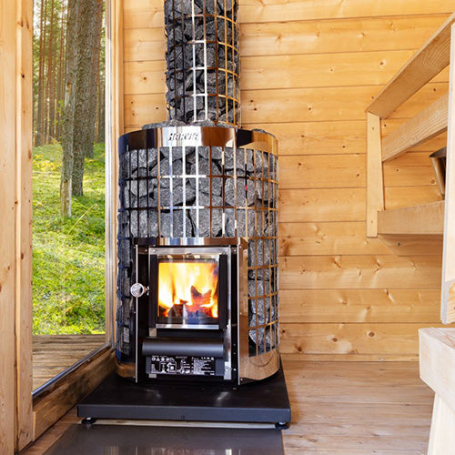 Harvia Cilindro Wood-Burning Sauna Stove
