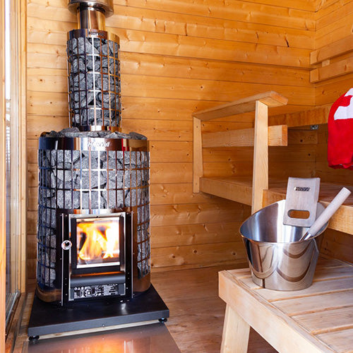 Harvia Cilindro Wood-Burning Sauna Stove