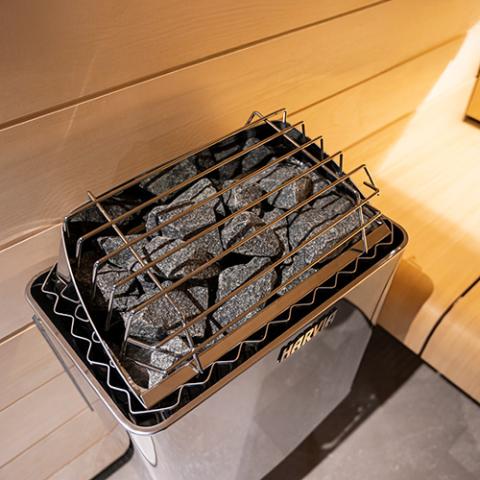 Harvia KIP 4.5kW Sauna Heater Package with Xenio Wi-Fi Control & Stones - 129320 - heater