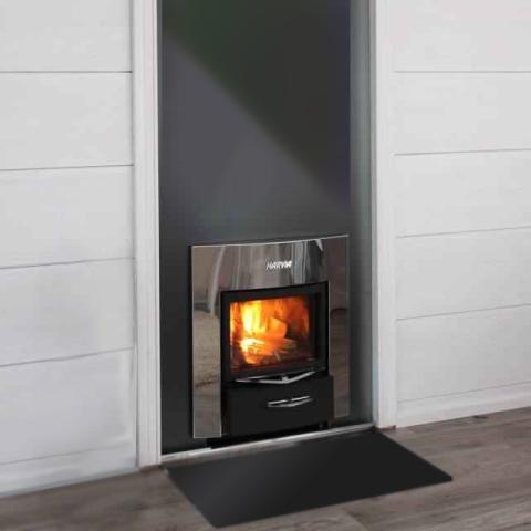 Harvia PRO 20 DUO Wood-Burning Sauna Stove - Harvia sauna heater view 2