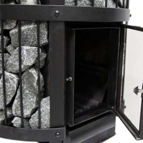 Harvia LEGEND 240 GREENFLAME Wood-Burning Sauna Stove - Harvia sauna heater view 3
