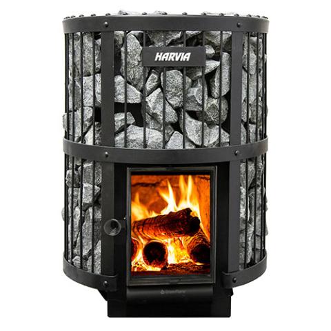 Harvia LEGEND 240 GREENFLAME Wood-Burning Sauna Stove - Harvia sauna heater