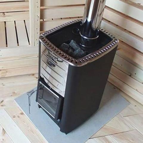 Harvia M3 Wood-Burning Sauna Stove - Harvia sauna heater view 2