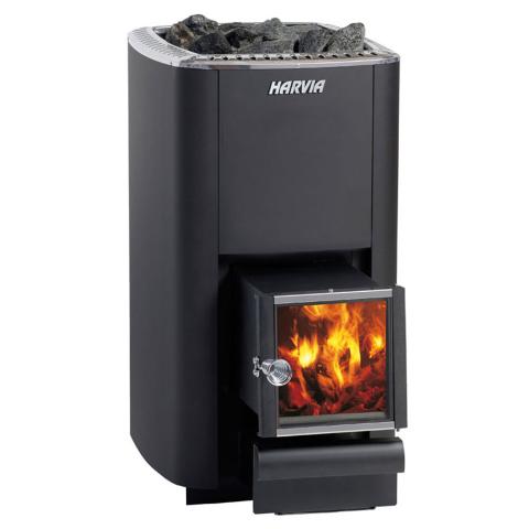 Harvia M3 SL Wood-Burning Sauna Stove - Harvia sauna heater