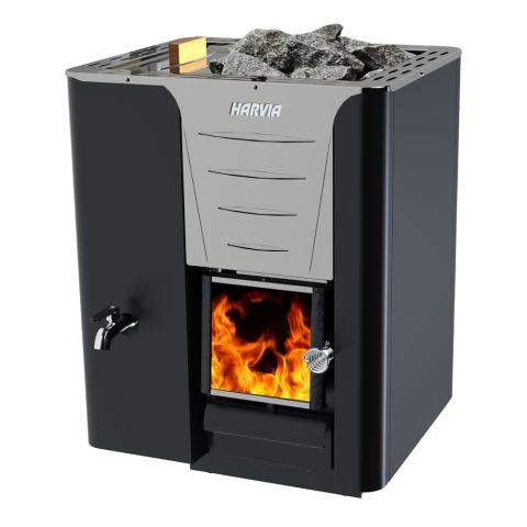 Harvia PRO 20 LS Wood-Burning Sauna Stove - Harvia sauna heater