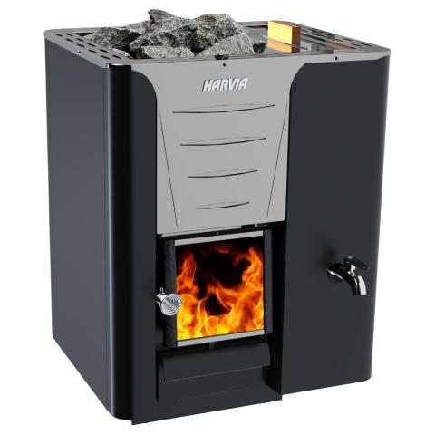 Harvia PRO 20 RS Wood-Burning Sauna Stove - Harvia sauna heater