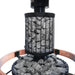 Harvia Legend 150 16kW Wood-Burning Sauna Stove Package with Water Heater - Stainless Chimney - LGND-PKG-SS-WH - WP250LD