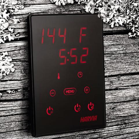 Harvia Spirit 6kW Sauna Heater Package with Wi-Fi Control & Stones - 129341 - Xenio CX30 WiFi control