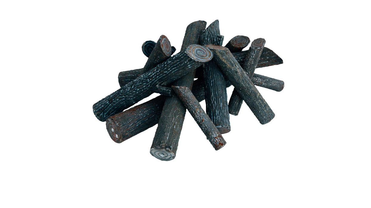 Firegear Pro Series Ironwood Steel Log Set